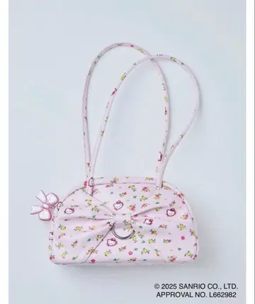 헬로키티 꽃무늬 백