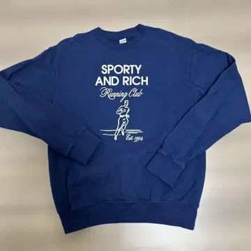 미사용 새상품 스포티앤리치 맨투맨