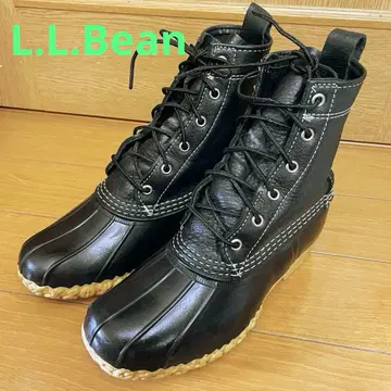 컨디션 최상 USA제 엘엘빈 부츠 레어 블랙 가죽 8인치