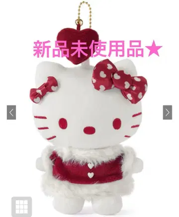 GRL 산리오 캐릭터즈 콜라보 헬로키티 크리스마스 마스코트