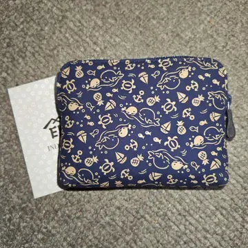 완판템 인덴야 지퍼 파우치 고래 거북