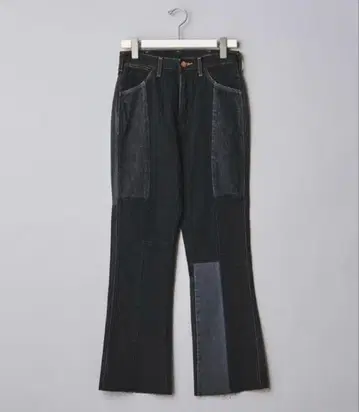 Wrangler BEAUTY&YOUTH 별주 리메이크 디자인 플레어 데님