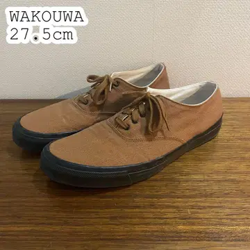 WAKOUWA 와쿠와 아나토미카 로우컷 스니커즈 브라운 27.5