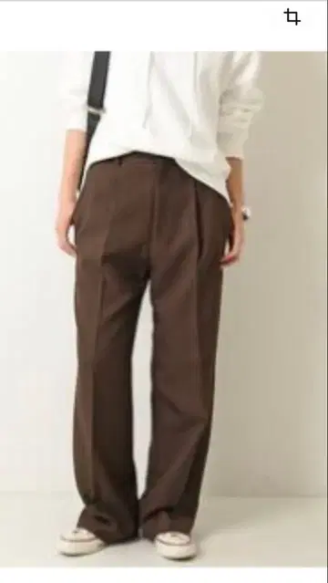 새상품급 Spick & Span 울라이크 스트레이트 팬츠 38