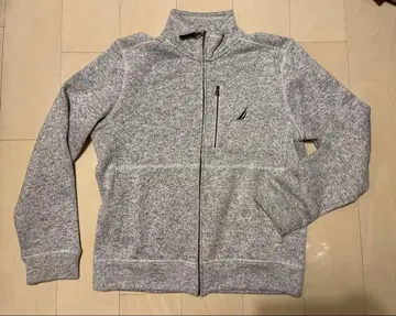 NAUTICA 그레이 플리스 자켓
