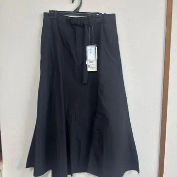 CAMPT7 플레어 스커트 M 블랙