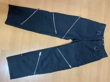 KIDILL x Dickies 블랙 워크 팬츠