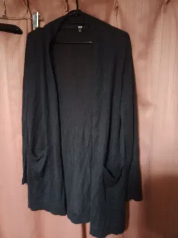 UNIQLO 시원한 드레이프감 소재 헴프 레이온 가디건