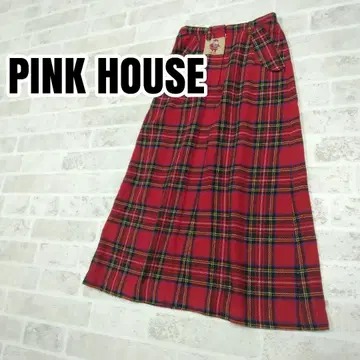 PINK HOUSE 핑크하우스 체크 스커트