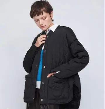 UNITED ARROWS AEWEN MATOPH 퀼팅 블루종