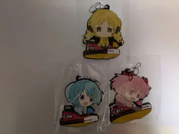 마도카 마기카 러버 키링 3개