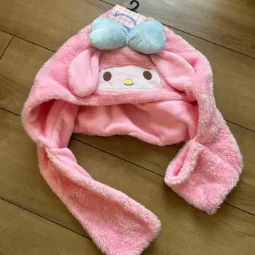 산리오 캐릭터 귀 달린 후드 워머