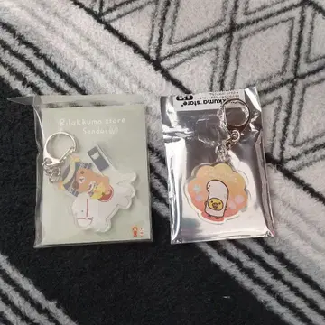 리락쿠마 다테 마사무네 키이로이토리 키링