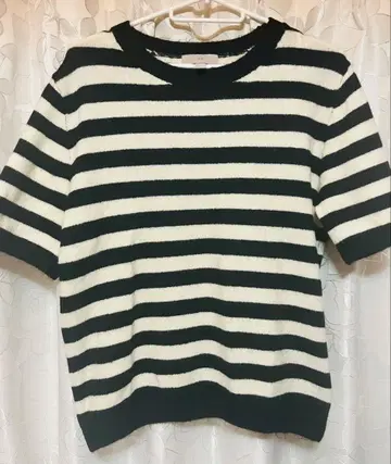 H&M 반팔 니트 스웨터