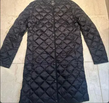 [새상품급] 유니클로 울트라 라이트 다운 컴팩트 코트 블랙 M 수납 봉투