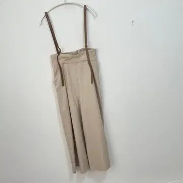 머큐리 듀오 서스펜더 부착 와이드 팬츠