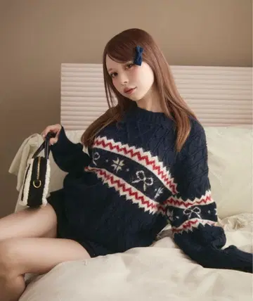 노르딕 리본 니트 TITTY&CO.