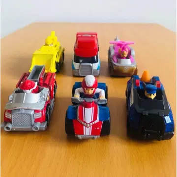 파우 패트롤 완구 피규어 6체 전 세트