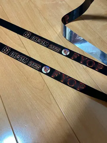 B'z LIVE-GYM 2025 은색 테이프 FYOP 2장