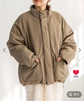 studio clip 다기능 스탠드 카라 미들 코트 모카