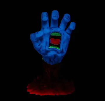 산타크루즈 스크리밍 핸드 피규어 40주년 기념 피규어 한정판