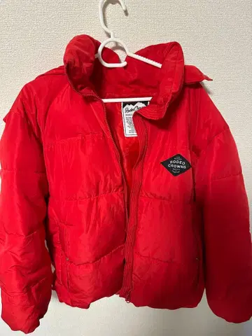 RODEO CROWNS 빨간색 다운 자켓