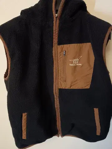 LL 사이즈 헨리코튼 플리스 베스트 보아 베스트