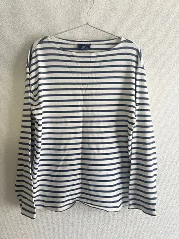 SAINT JAMES 스트라이프 긴팔 티셔츠 세인트 제임스 프랑스