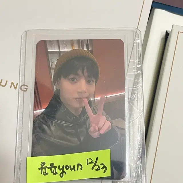 bts 정국 골든 쇼케 (포카포함)  jk golden show case