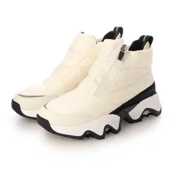 SOREL 화이트 하이컷 부츠 24.5