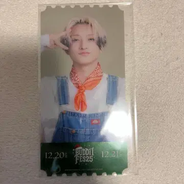 BUDDiiS 클리어 픽처 티켓 FUMIYA [현재 최저가]