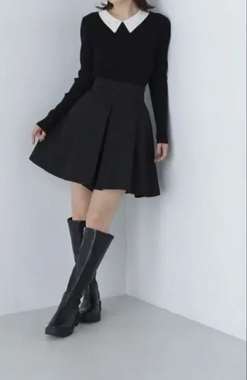 내추럴 뷰티 베이직 스커트 팬츠