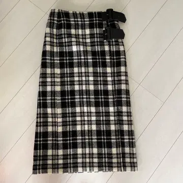 빔즈 보이 BEAMSBOY 탄력 트위드 퀼트 스커트 S 사이즈 1