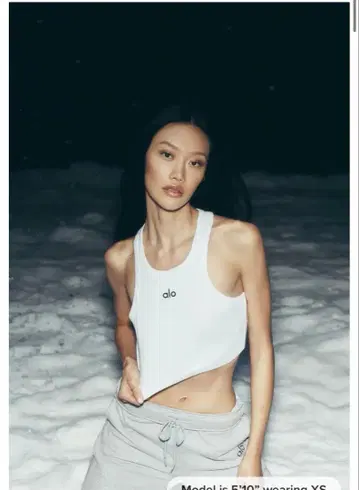 alo. Aspire Tank 화이트 XS 탱크탑