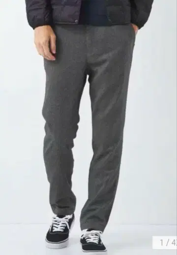 그린 라벨 릴랙싱 워셔블 플란넬 헤링본 팬츠