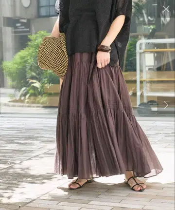 리브 드와 [ 명품 리바이벌/5색 전개 ] 코튼 와셔 플리츠 스커트