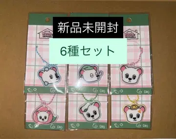 욱동 이동욱 한국 팝업 SQUISHY 키링 6종