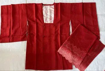 미사용 도행 코트 순수 실크 숄 포함