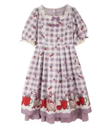 axes femme kawaii 베리즈 피크닉 원피스