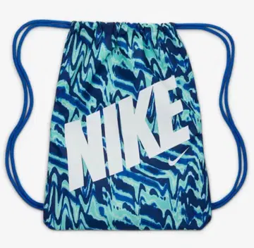 나이키 냅색 드로우 스트링 백 청록색 마블 새상품 미사용