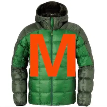 몽벨 스페리오 다운 파카 EX800 수납 봉투 포함 M 사이즈 그린