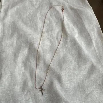 k10 골드 크로스 모티브 목걸이