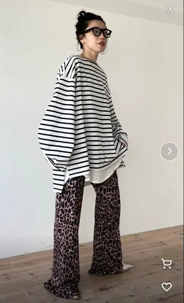 wee9s SHOUBU PANTS / 레오파드 승부 팬츠