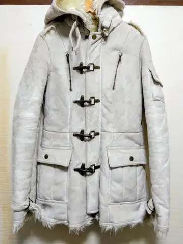 00s EGOIST 더플 무스탕 코트 모즈 코트 퍼 헤이세이 갸루