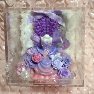 해외 스퀴즈 보라색 드레스 ruruDIY