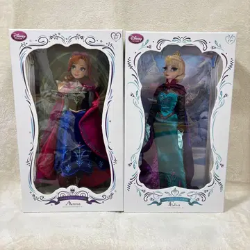 [ 5000체 한정판 ] 겨울왕국 리미티드 인형 안나 엘사 2체 세트