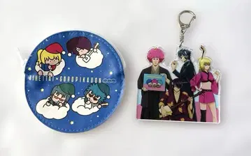 은혼 산리오 기병대 고로피카돈 파우치 아크릴 키링