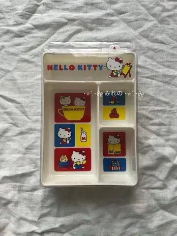 산리오 주변 잡화 (언제나 산리오) 뚜껑 포함 트레이 헬로키티