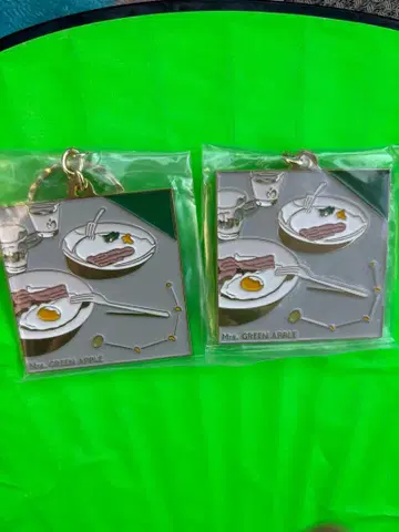 Mrs. GREEN APPLE 키링 2개 세트