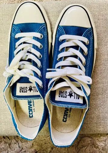 CONVERSE ALL STAR U.S 스니커즈 25cm 파랑